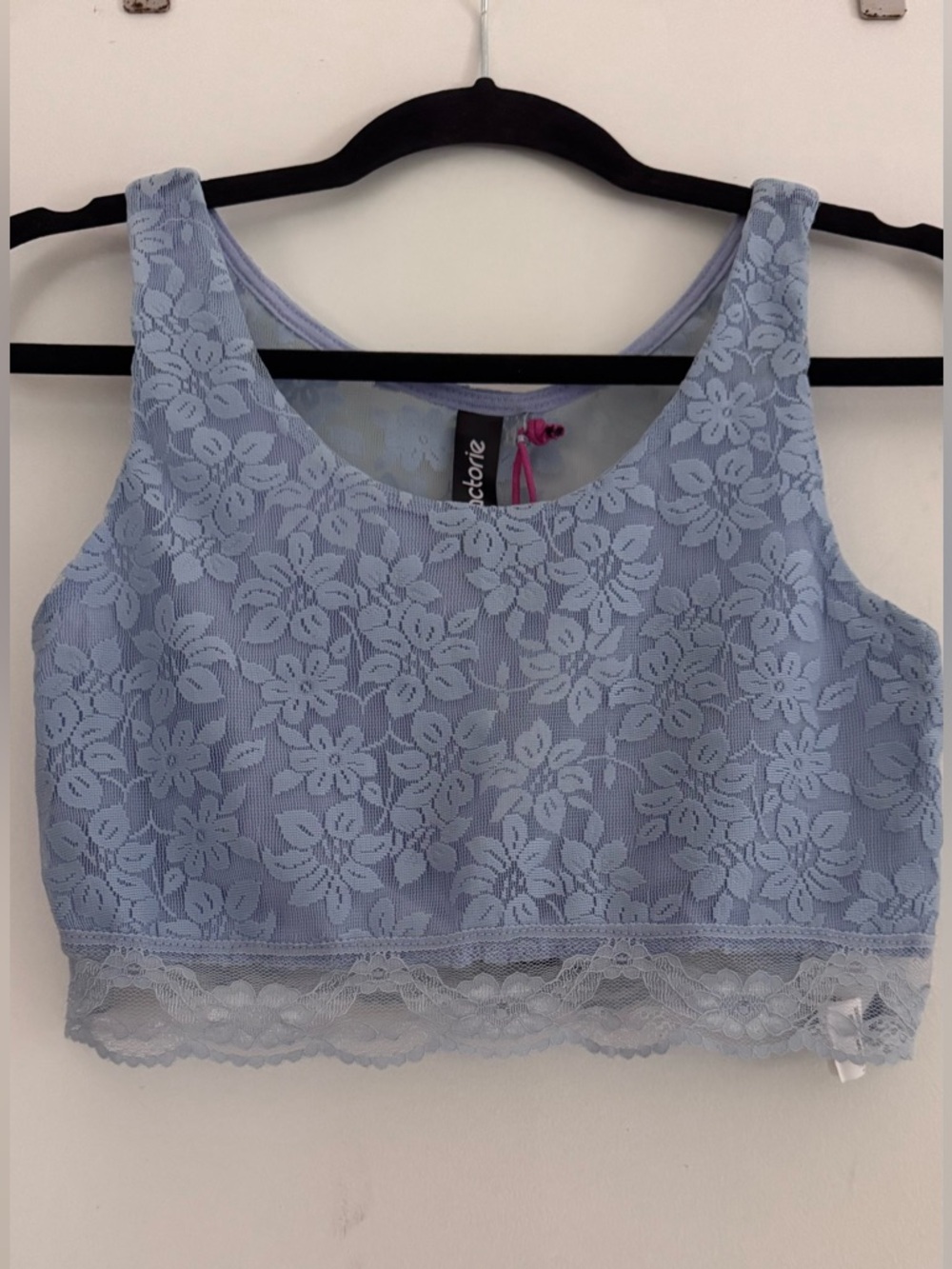 Factorie Light Blue Lace Bralette
